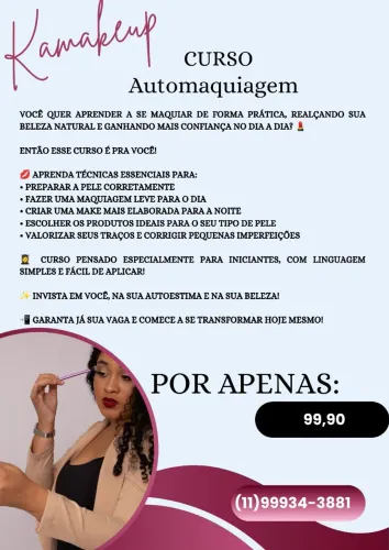 Curso de automaquiagem