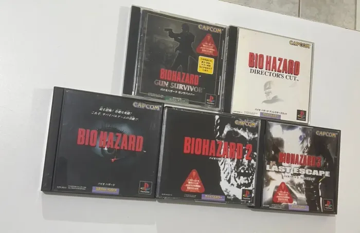 Coleção resident evil ps1