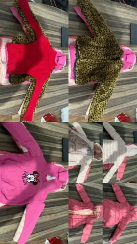 Roupas infantis femininas de inverno