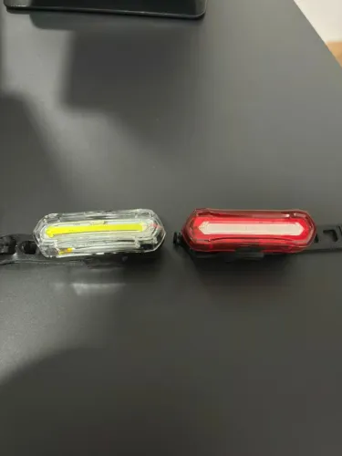 Luz Led para Bicicleta Branco e Vermelho