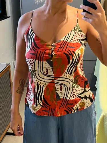 Blusa de Alcinha Cantão