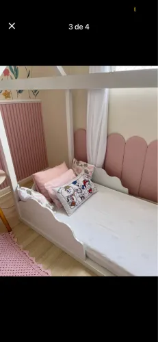 Cama montessoriana casinha 