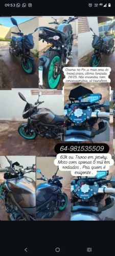 MT 09 a mais zera do Brasil