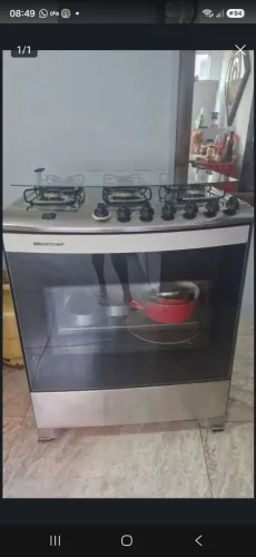 Fogão Brastemp impecável 6 bocas