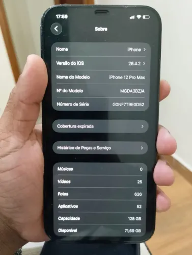 Celular iPhone 12 pro Max 