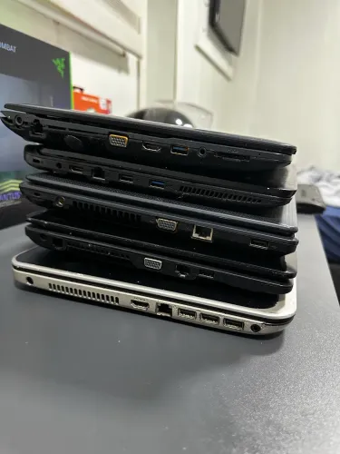 Notebooks pra retirada de peças
