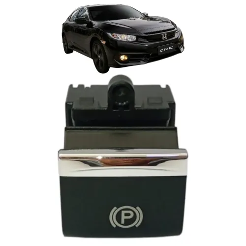 Botão do freio de mão Honda civic 17/21