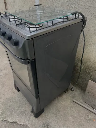 FOGÃO MUELLER FRATELLO 4 BOCAS - AUTOMÁTICO - CINZA