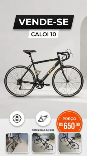 Bicicleta Caloi 10 Speed
