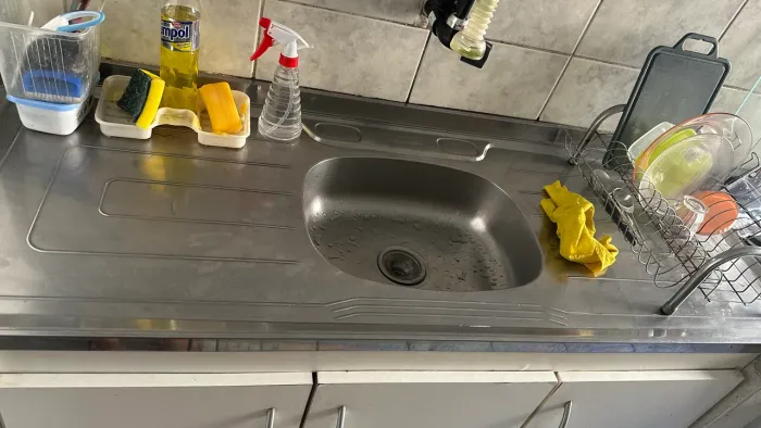 Pia de cozinha inox