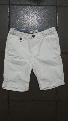 Shorte Branco Menino 8 anos 