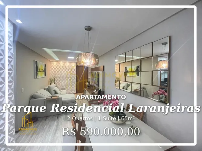 Pronto para morar: Apartamento com 2 quartos em Parque Residencial Laranjeiras!