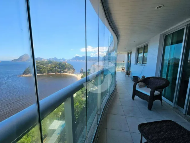 Apartamento com 4 dormitórios à venda, 190 m² por R$ 2.990.000,00 - Boa Viagem - Niterói/R