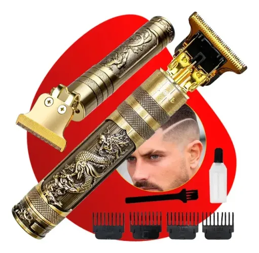 Máquina De Barbear Cortar Cabelo Aparador De Barba Maquininha