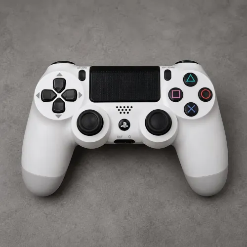 Controle de ps4 branco