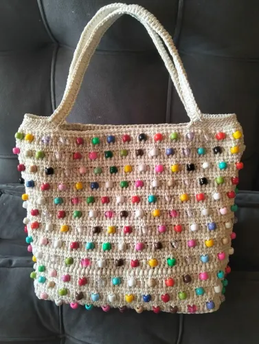 Bolsas feminina de crochê 
