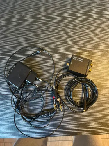 Conversor Cabo Optico Para RCA - serve pra home theater  