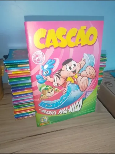 Coleção De Gibis Cascão 3a Série Panini Número 1 Ao 70