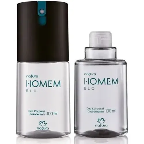 Kit Natura Homem Elo Desodorante Deo Corporal com refil<br>De R$24,00 por R$12,00