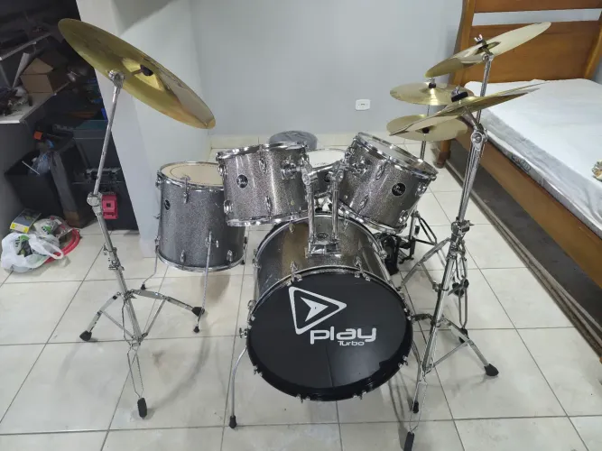 Bateria play turbo completa
