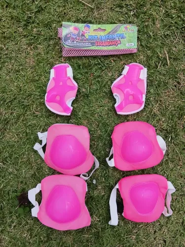Kit infantil segurança patins e skate