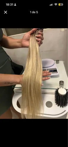 Mega Hair Mesclado loiro