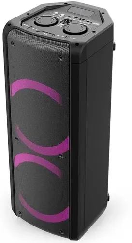 Caixa de Som PULSE 600 watts RMS com Leds SP504 zerada