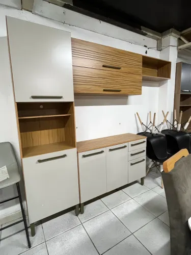 Armário de cozinha 100%MDF com montagem incluso