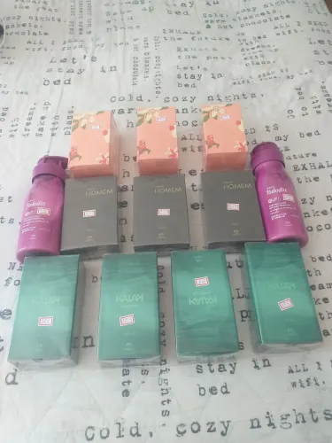 Perfumes natura novos lacrados natura una natura homem natura kaiak aventura creme natura