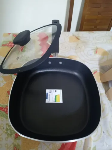  Frigideira Tramontina Refinatta Cor Cobre Em Alumínio Antiaderente Starflon Premium 
