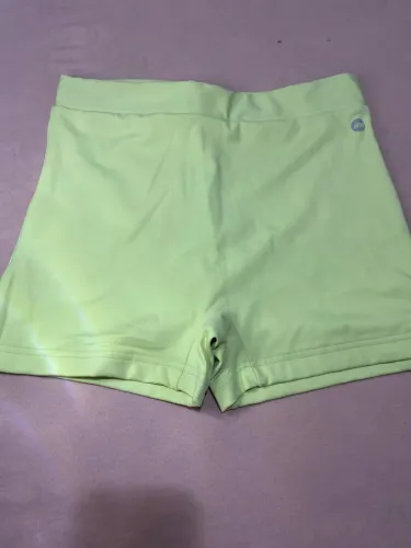 Short academia poliamida zero transparência M