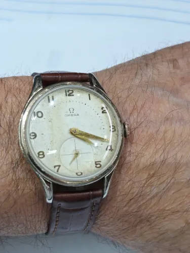 Relógio Ômega a corda anos 70