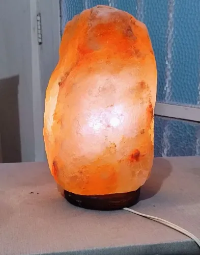 Luminária sal de Himalaia 