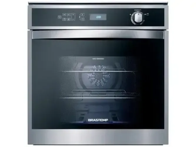 Forno de Embutir a Gás Brastemp 84 Litros Inox