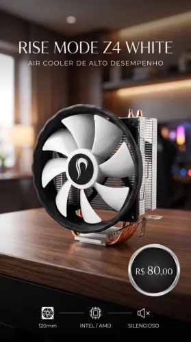 Cooller Fan Rise Mode Z4 White