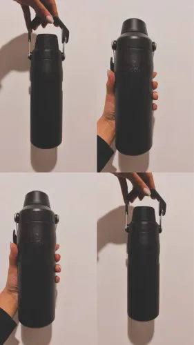 Garrafa térmica 500ml Preto