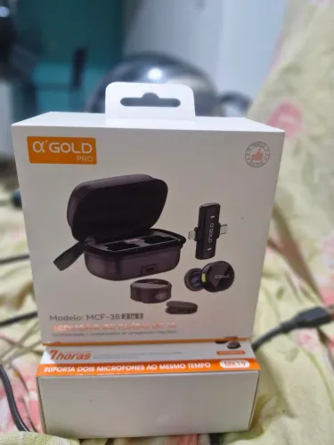 Microfone de lapela 