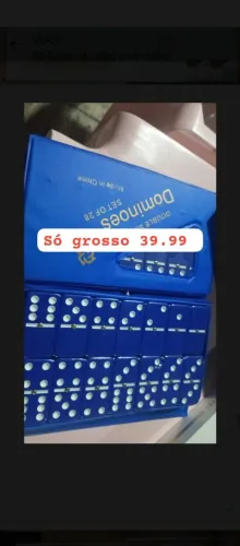 Dominó Azul do Grosso OSSO