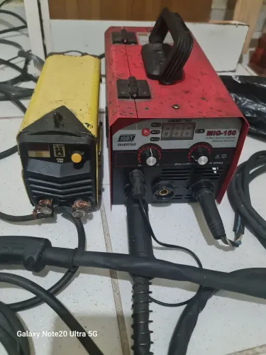 Troco as 2 por um cilindro de argônio 