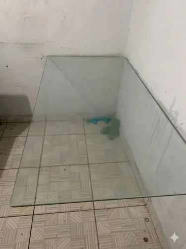 Tampo de mesa de vidro temperado