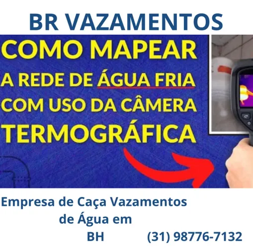 CAÇA VAZAMENTOS DE ÁGUA EM BH 