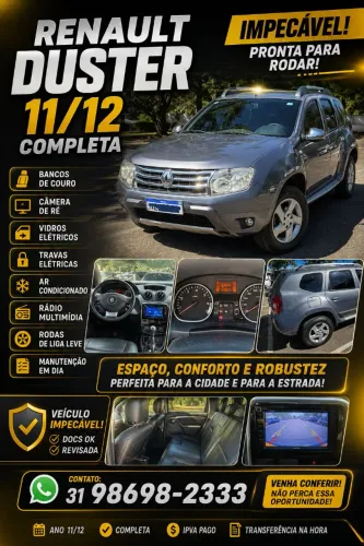 Renault Duster Dynamique 2.0 Hi-flex 16V Mec. 2012