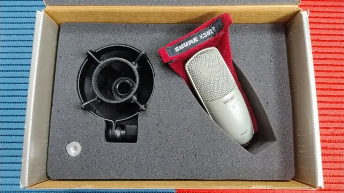 MICROFONE SHURE KSM27 - MADE IN USA