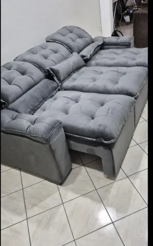 Sofás retrátil com pillow top