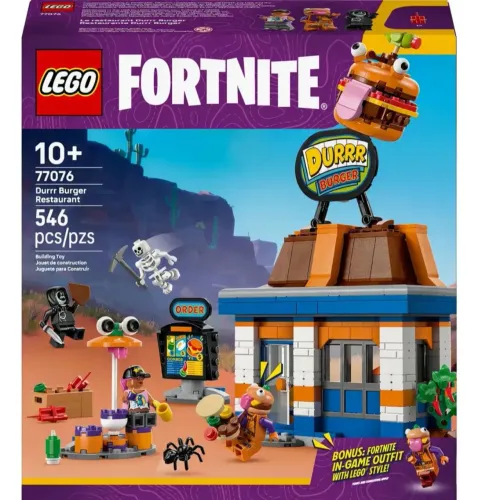 Brinquedo de hambúrguer Lego® Fortnite® Restaurant Durrr 77076 (Lacrado)