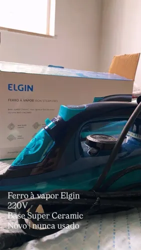 Ferro a vapor Elgin