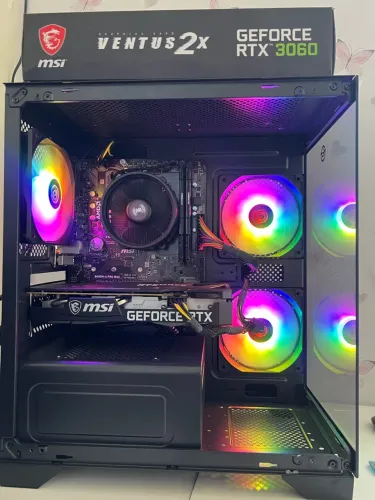 PC GAMER RYZEN 5 5500, RTX 3060 12GB, 16gb ram, SSD 256