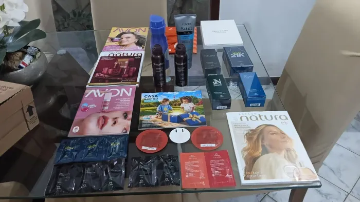 Vendas produtos de beleza