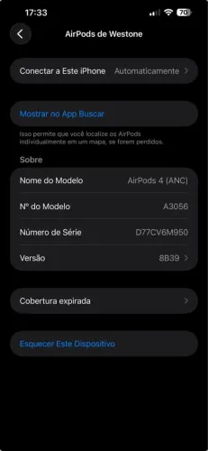 AirPods 4 com cancelamento de ruído 