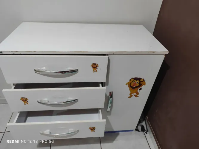 Cômoda infantil 